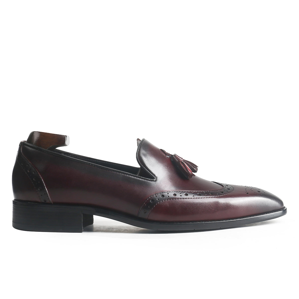 Smart Casual Wingtip Tassel Loafers