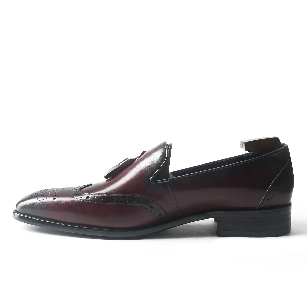 Smart Casual Wingtip Tassel Loafers