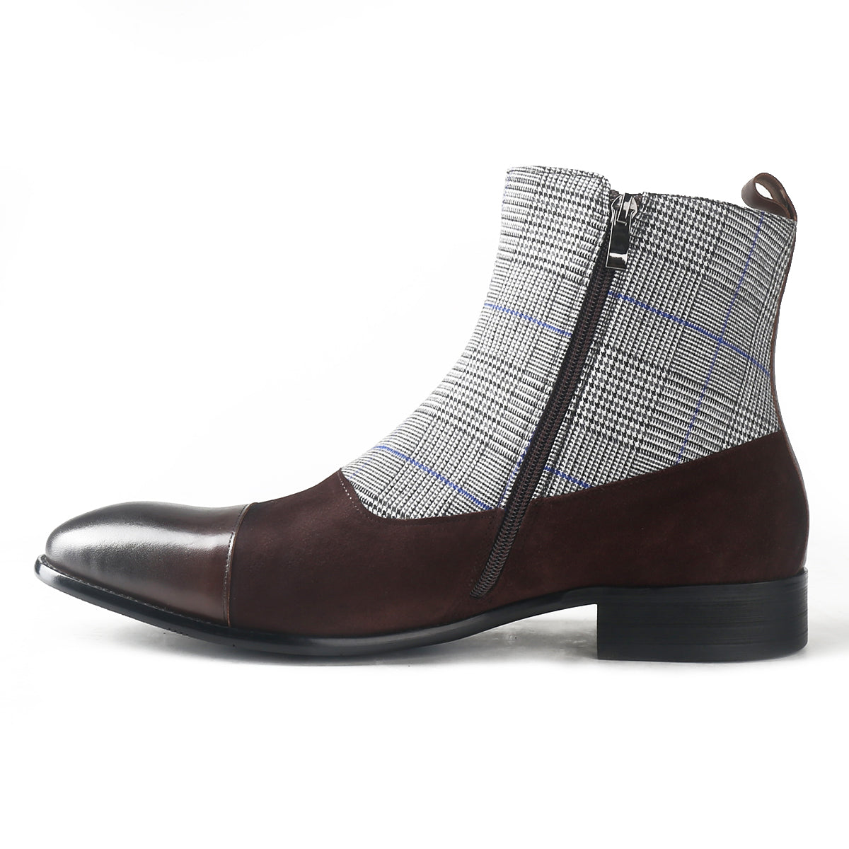 Sartorial Double Strap Cap Toe Boots