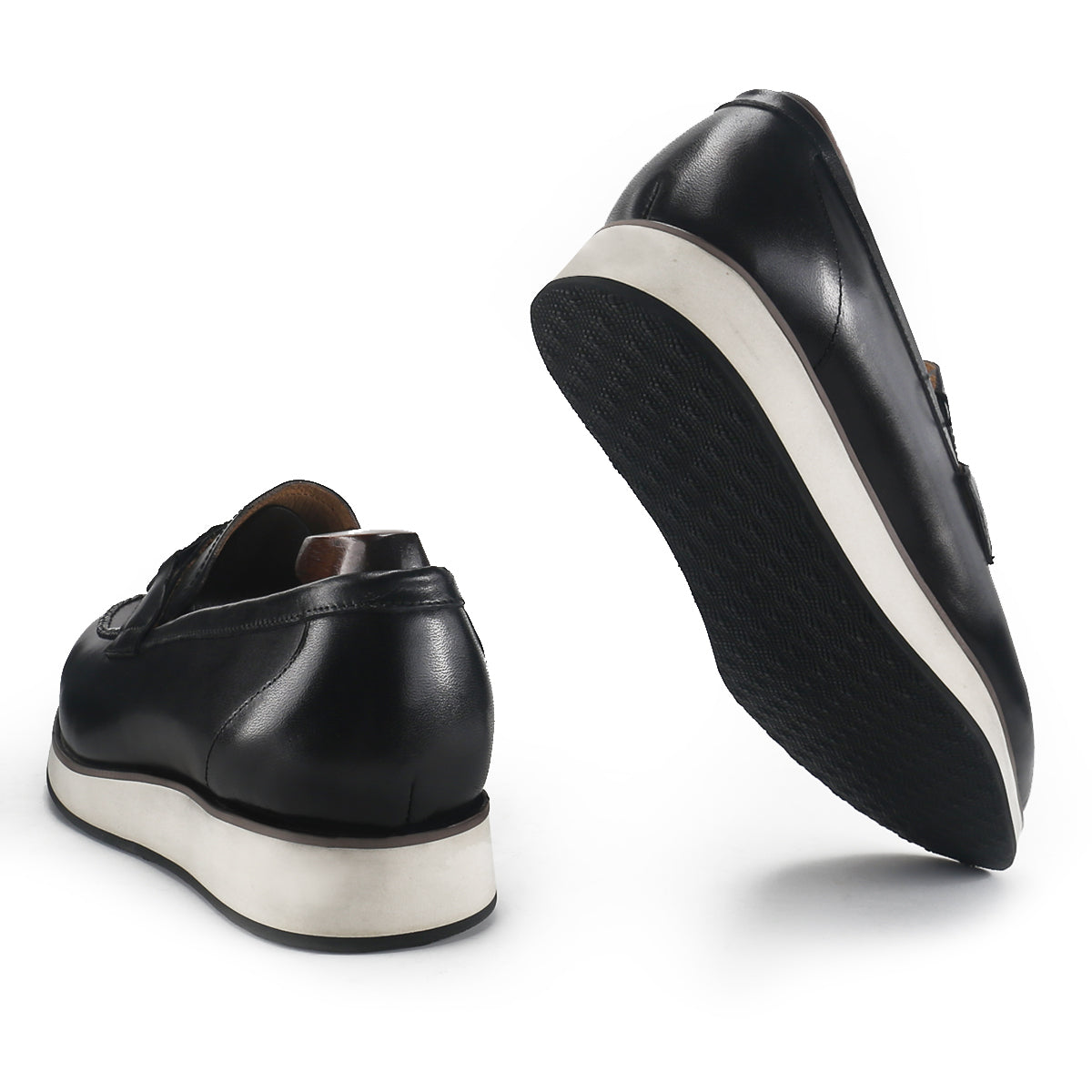Casual Stitching Tassel Loafers