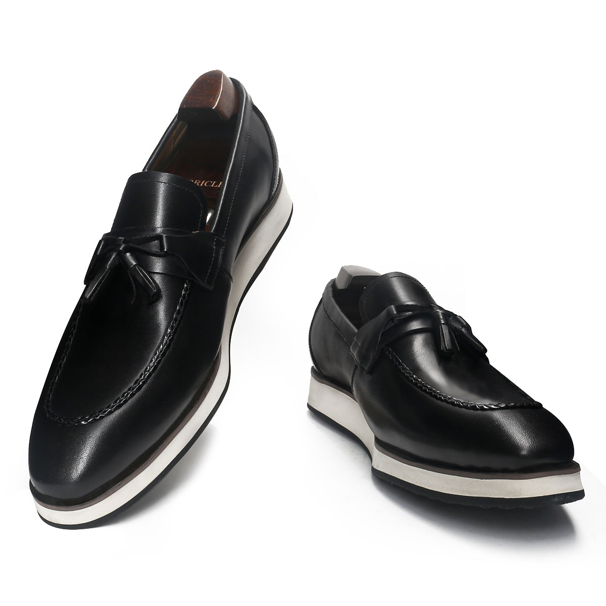 Casual Stitching Tassel Loafers