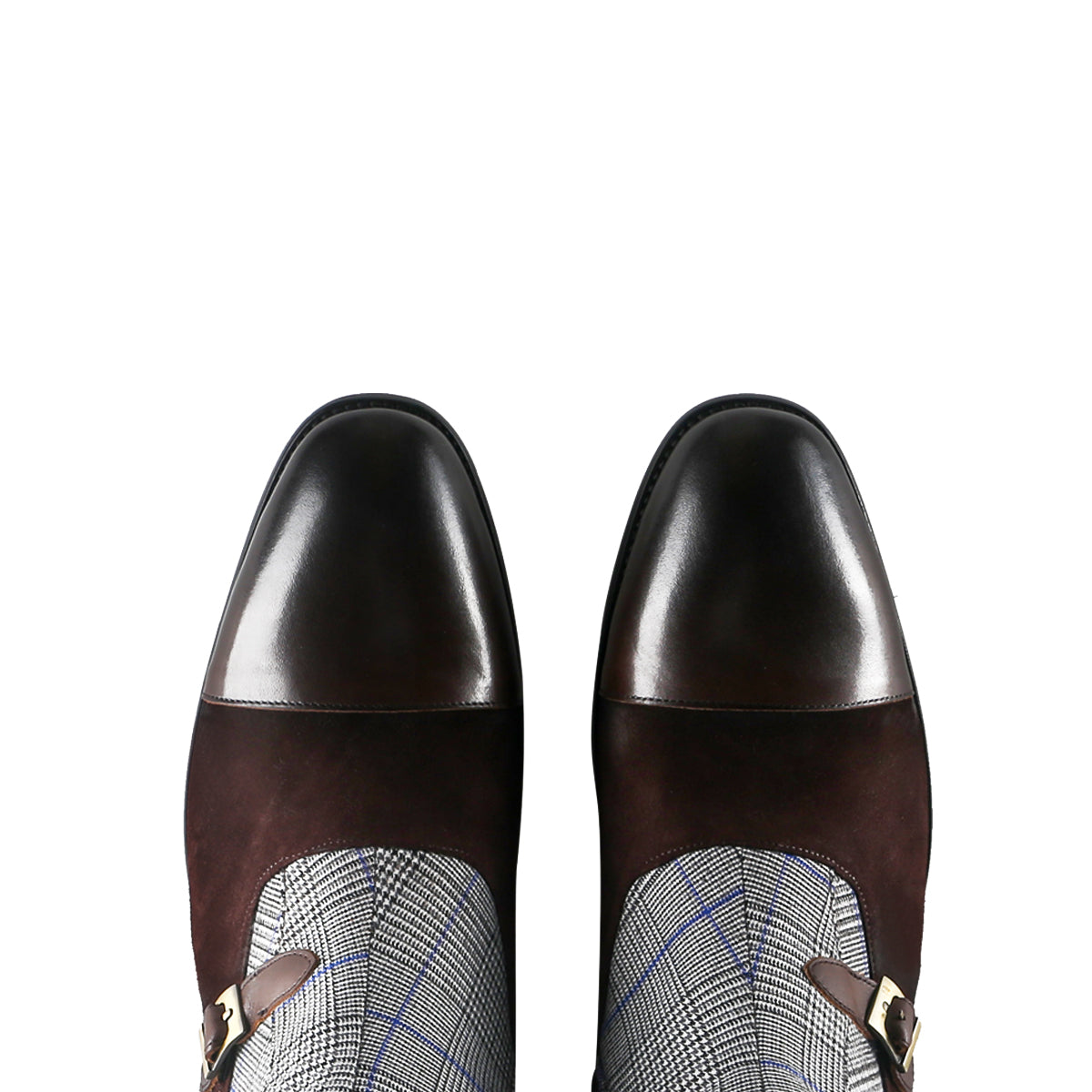 Sartorial Double Strap Cap Toe Boots