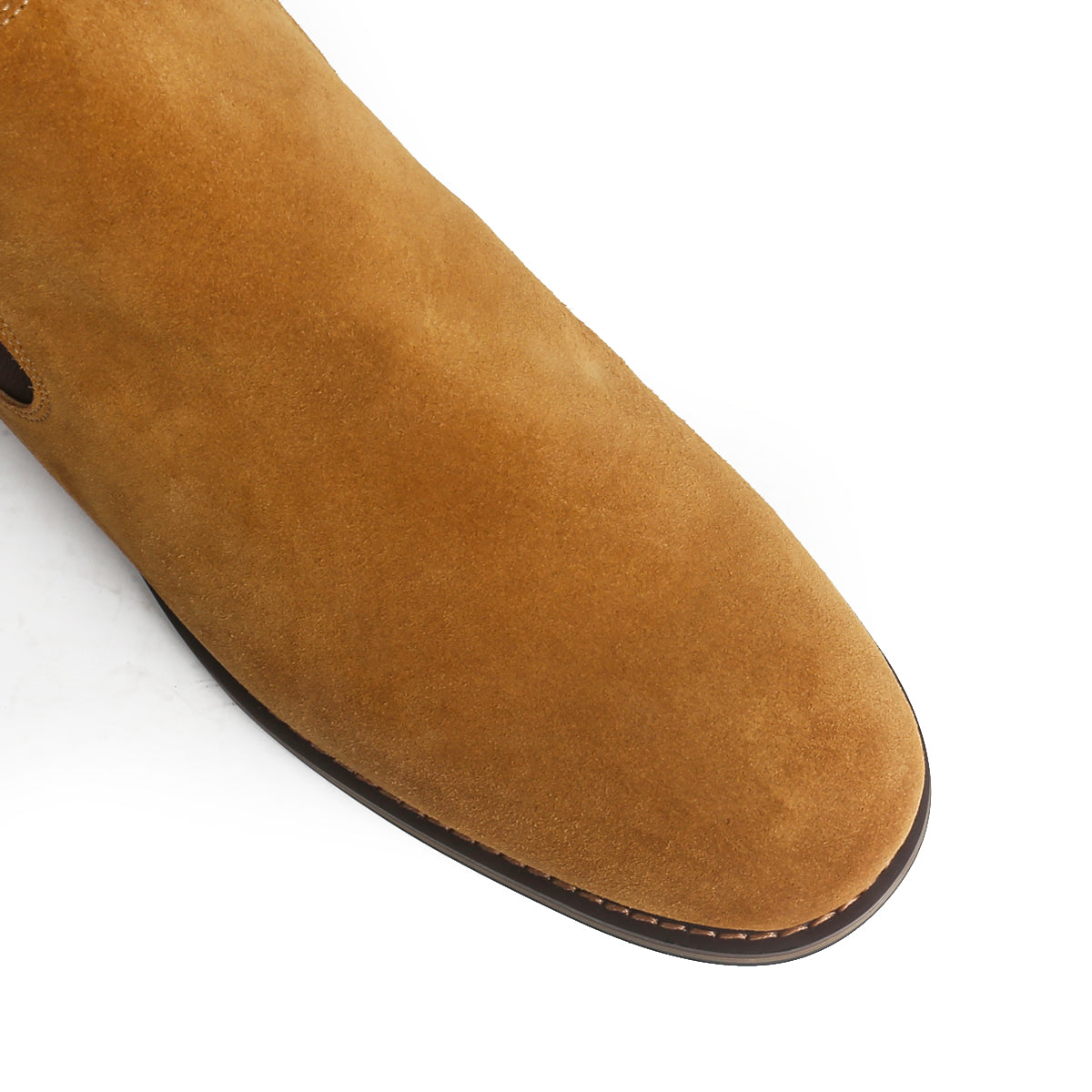 Classic Flexible Suede Chelsea Boots