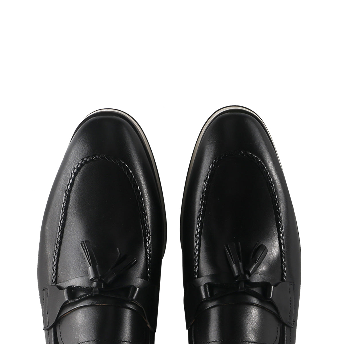 Casual Stitching Tassel Loafers