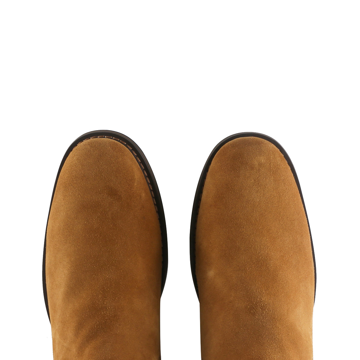 Classic Flexible Suede Chelsea Boots