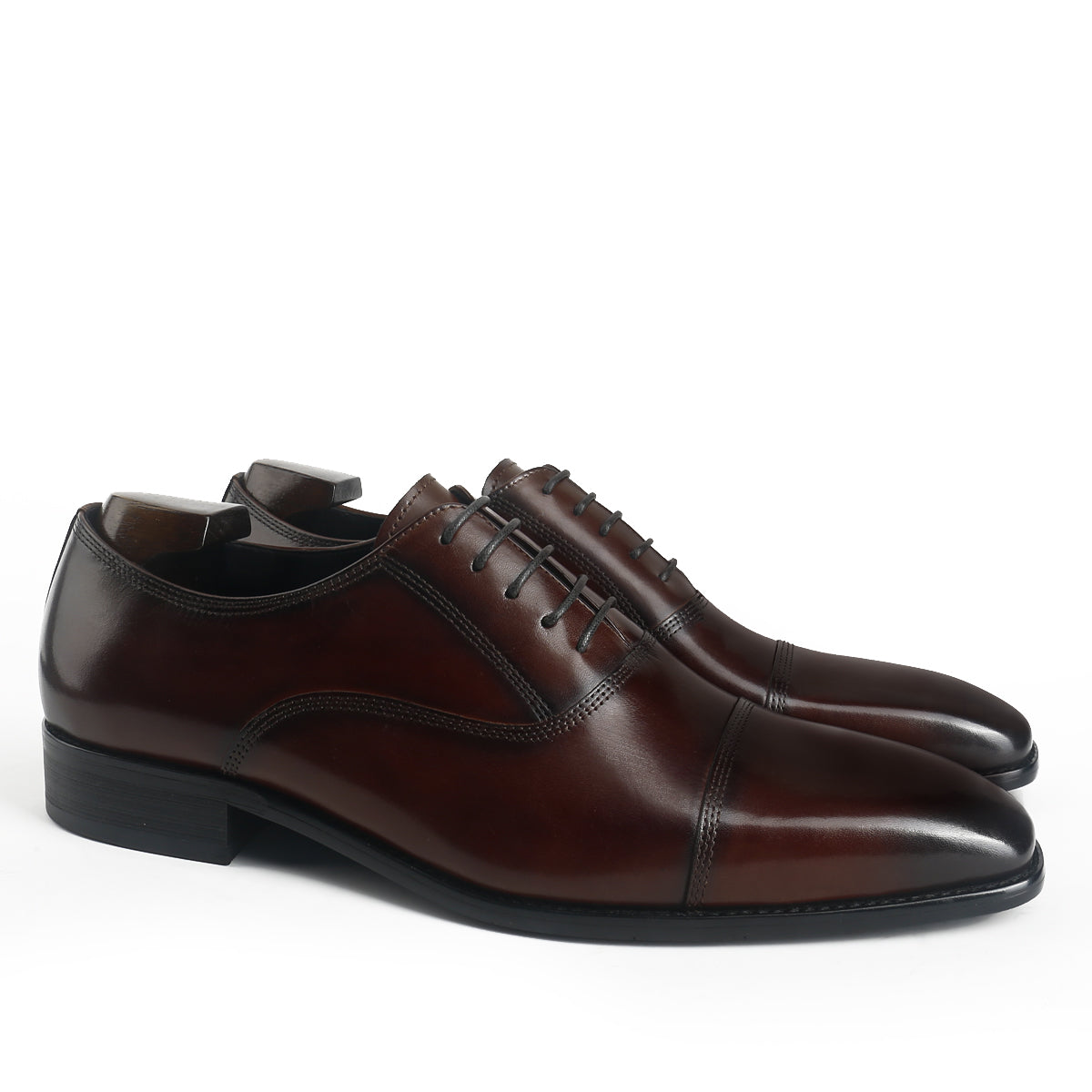 Formal Casual Cap Toe Oxford Shoes