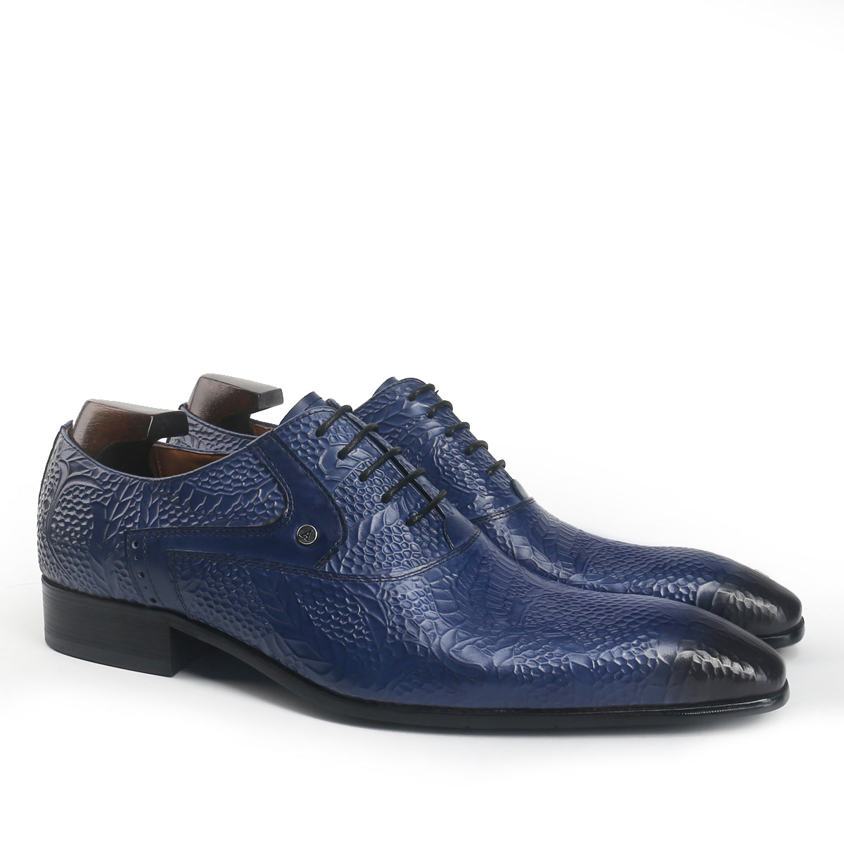 Luxury Pointed Toe Oxford Shoes with Prints