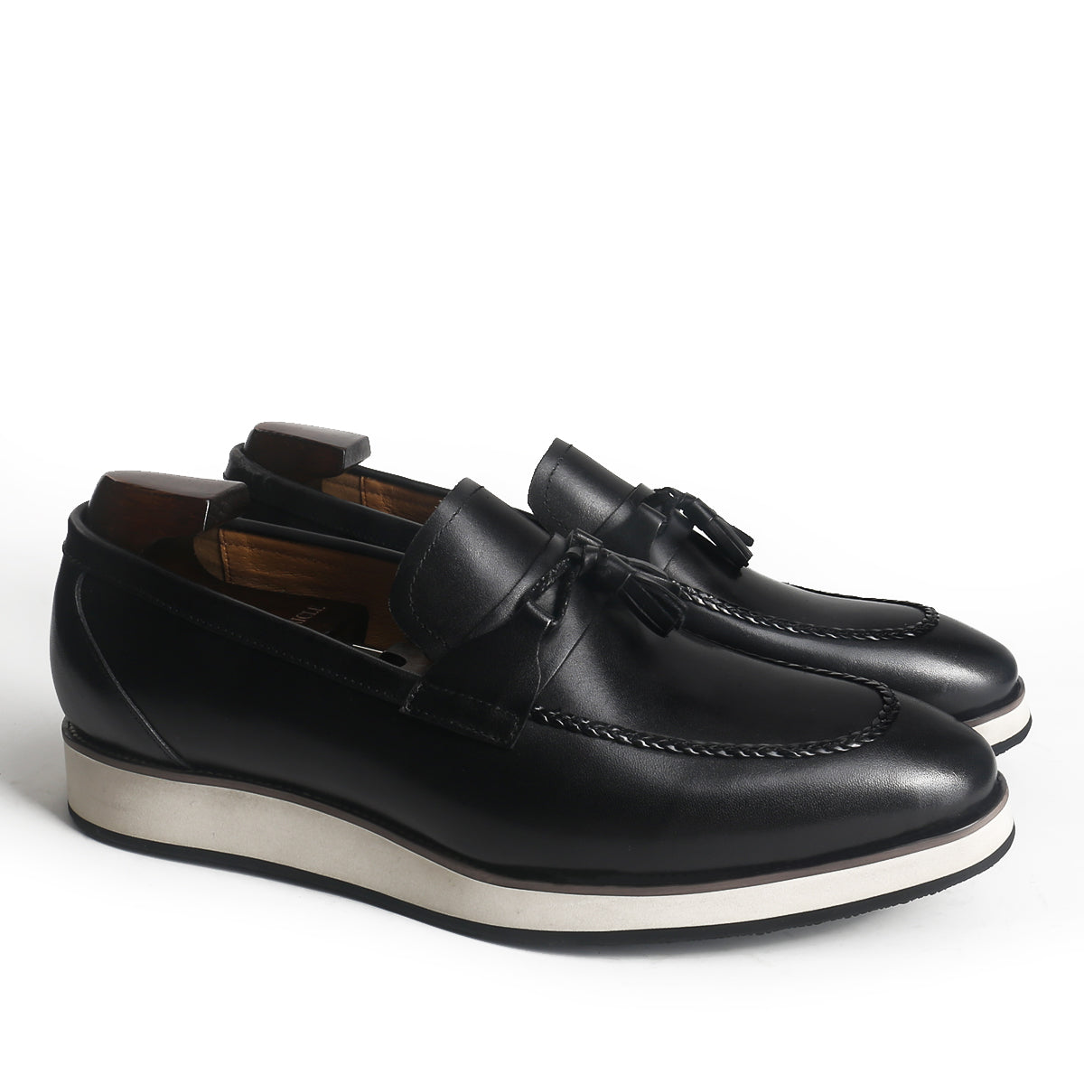 Casual Stitching Tassel Loafers