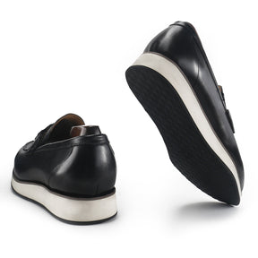 Casual Stitching Tassel Loafers