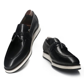 Casual Stitching Tassel Loafers