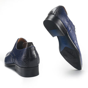 Luxury Pointed Toe Oxford Shoes with Prints