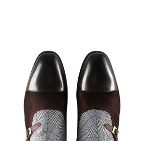 Sartorial Double Strap Cap Toe Boots