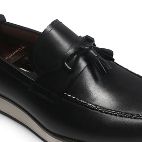 Casual Stitching Tassel Loafers